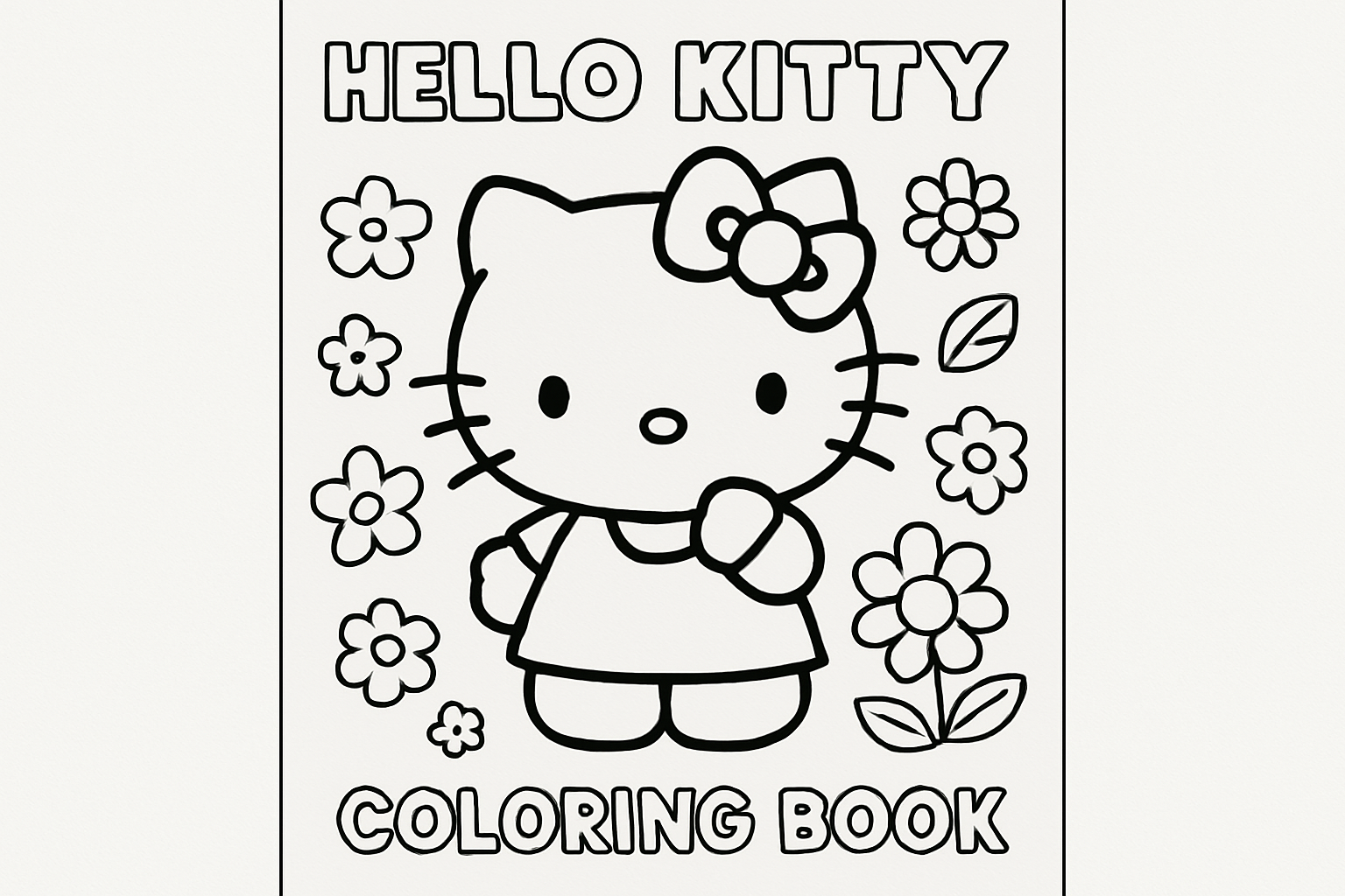 Hello Kitty Coloring Pages - Free Printable Sheets for Kids - Coloring Pages