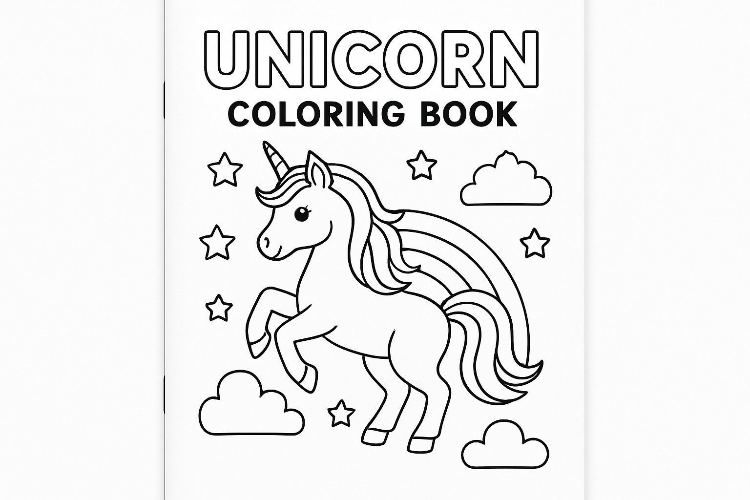 Unicorn Coloring Pages for Kids – Free Printable Magical Sheets - Coloring Pages