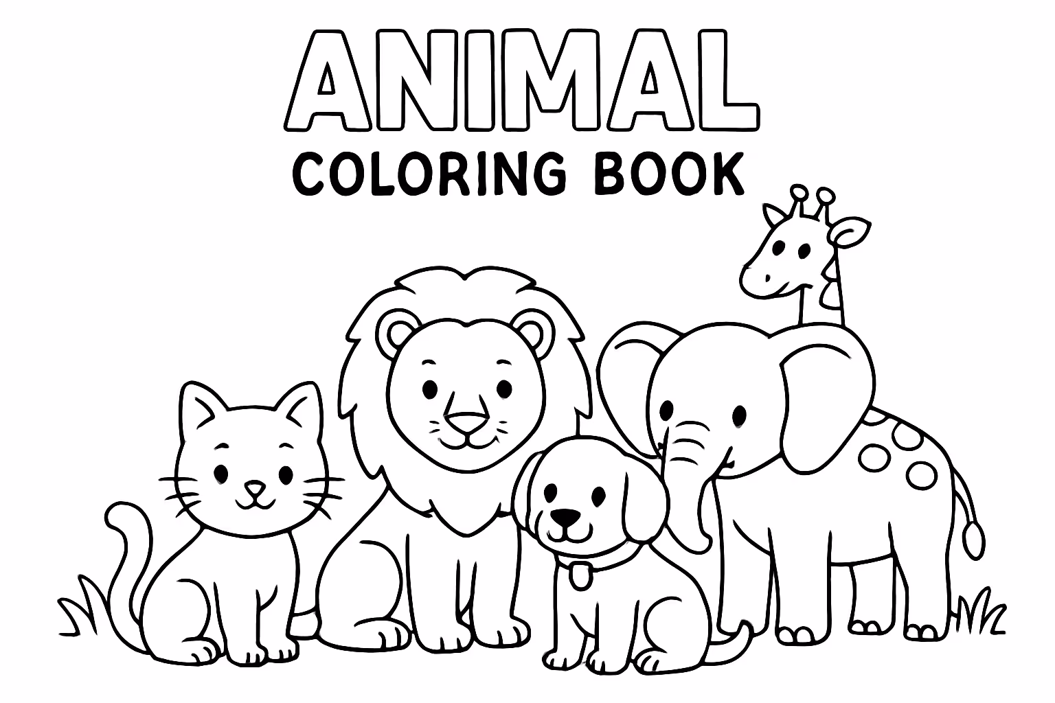 Animal Coloring Pages for Kids – Printable Fun & Educational Sheets - Coloring Pages