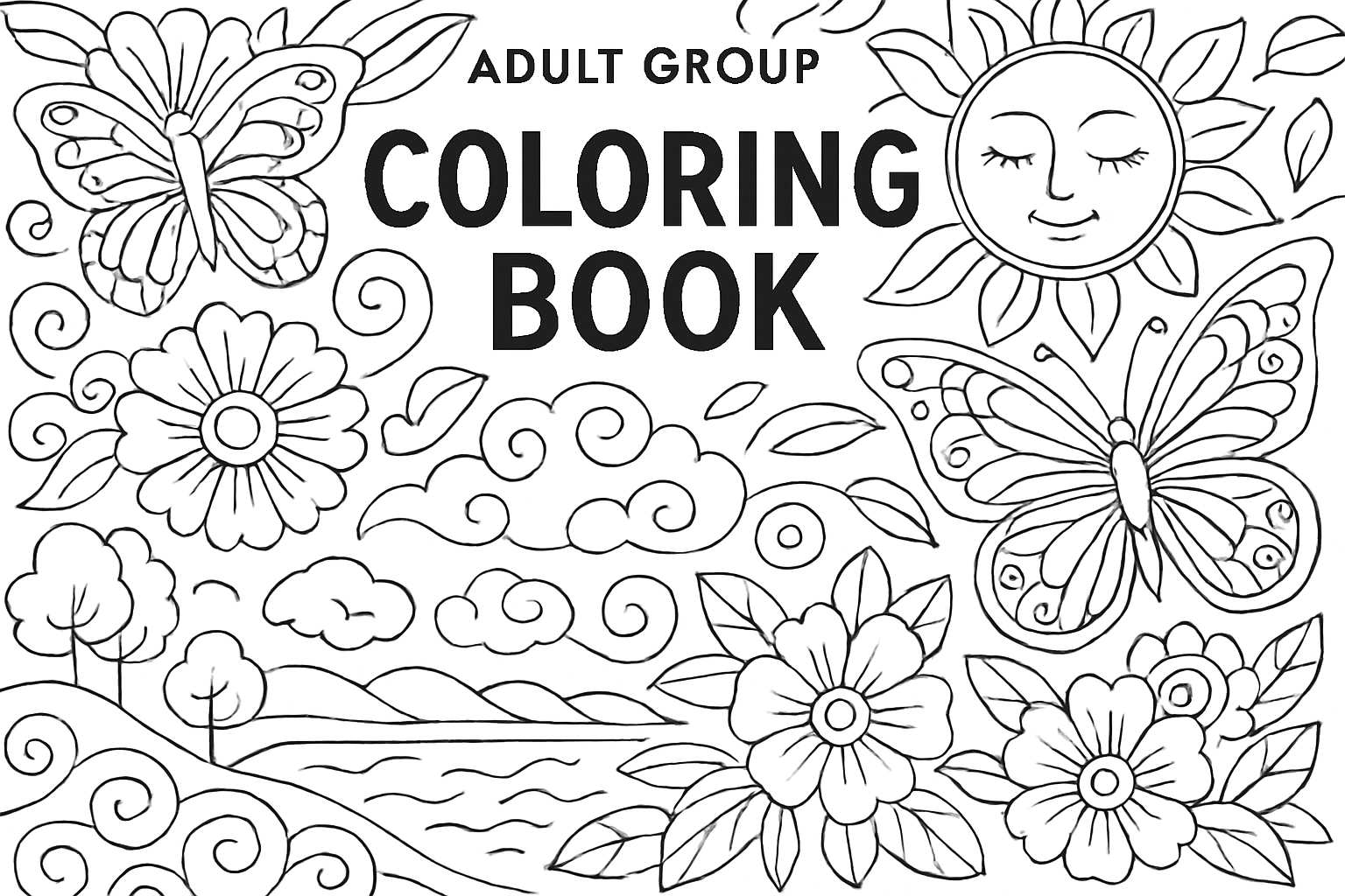Adult Age Group Coloring Pages